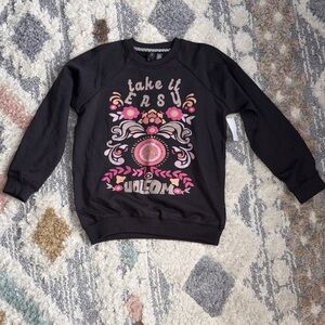 Volcom Faded Black Sweatshirt with Graphic